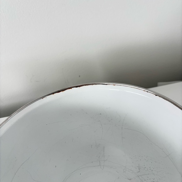 Villeroy & Boch Vintage SET OF TWO French Garden Metal serving Mixing Bowls - Picture 9 of 17